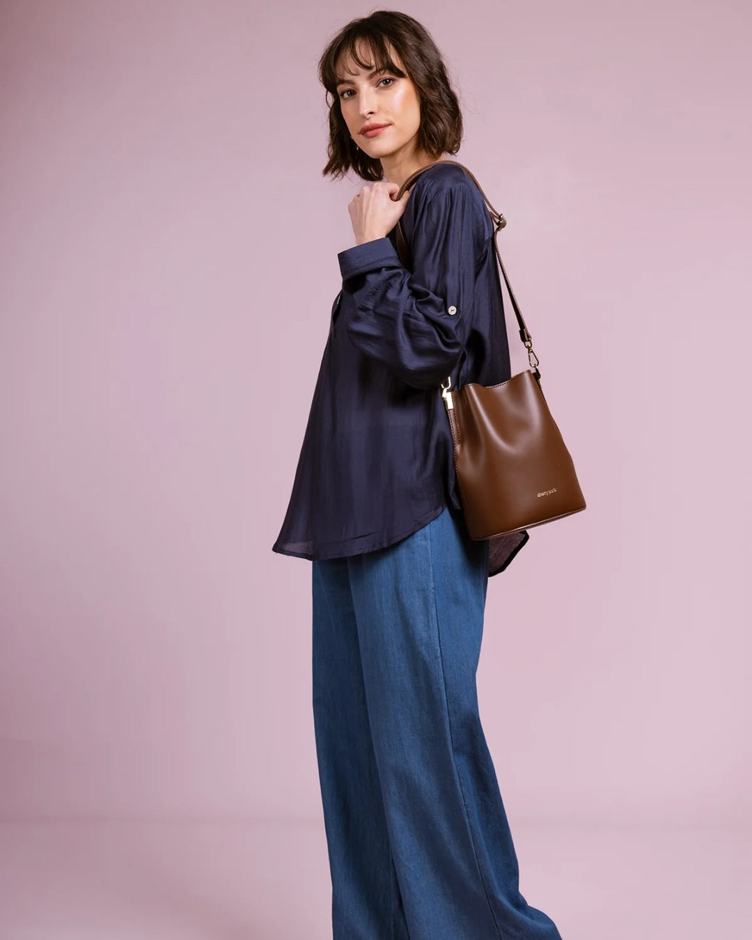 Nita Bucket Bag BBCP004 Cherry Paris
