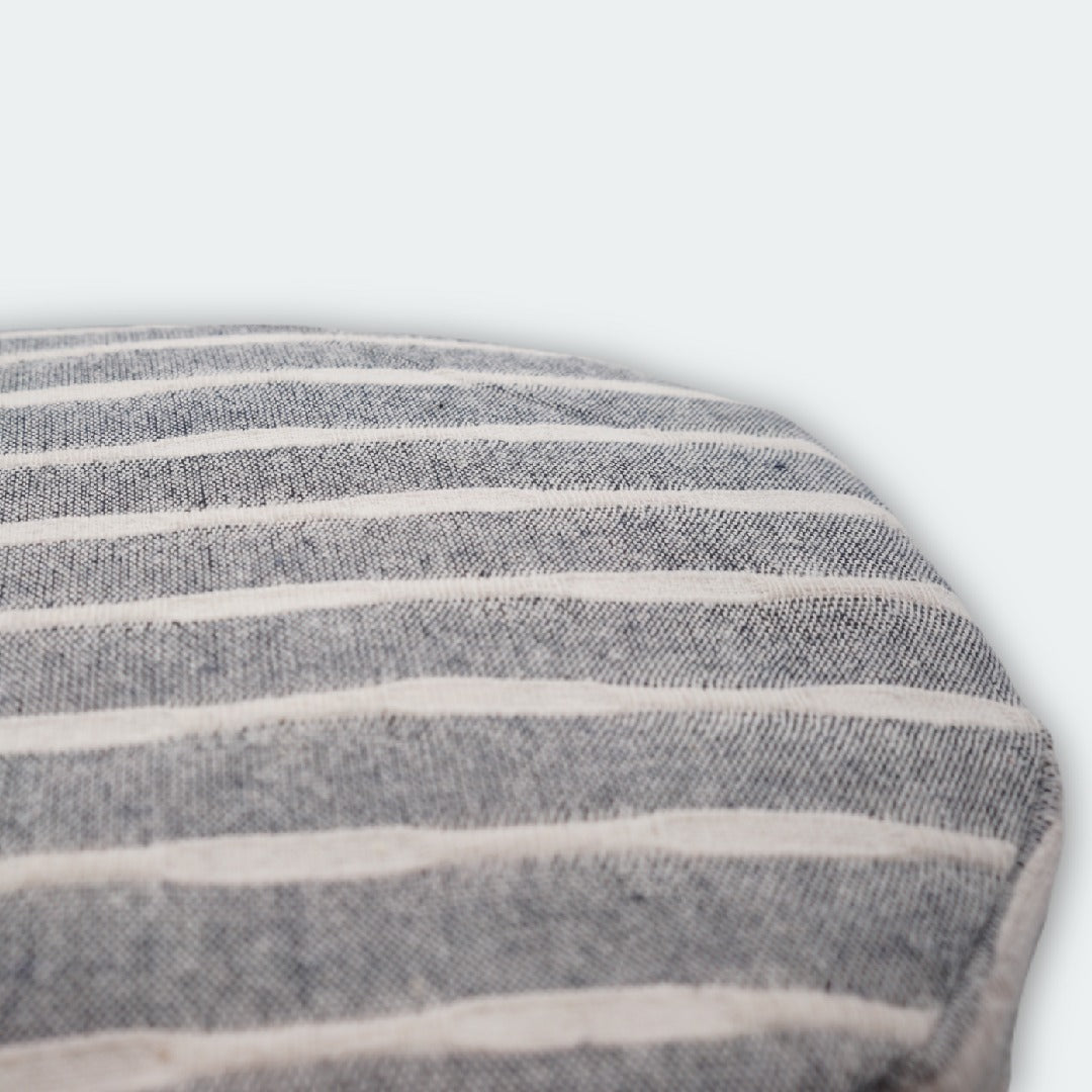 Cremna Handmade Zafu Yoga / Meditation Cushion, zafu product photo closeup material