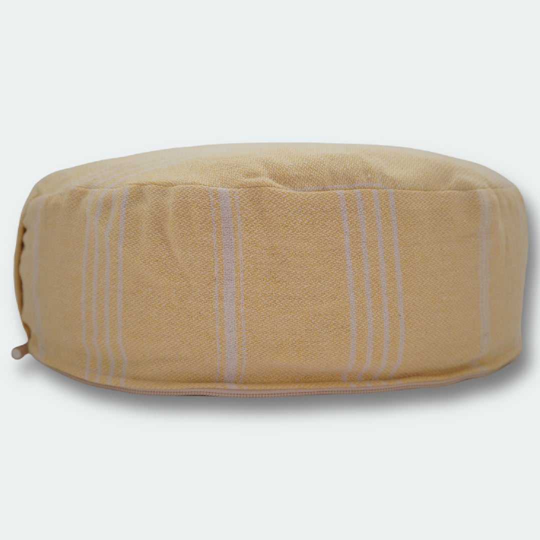 Pontus Handmade Zafu Yoga / Meditation Cushion, zafu product photo side angle