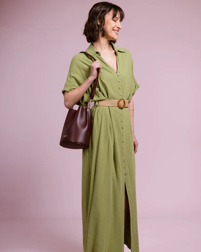 Bolso Cubo Nita BBCP002 Cherry Paris