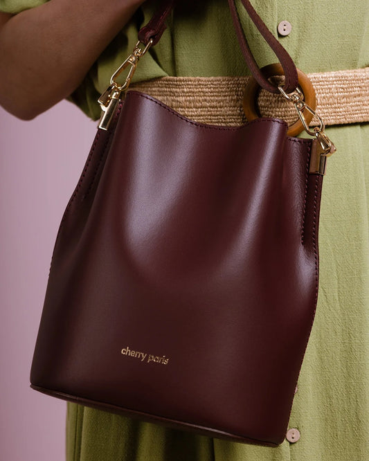 Bolso Cubo Nita BBCP002 Cherry Paris