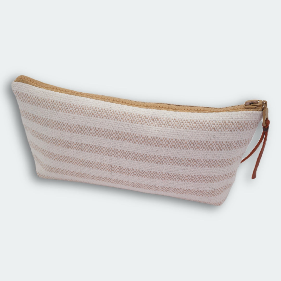 Patara Handwoven Cotton Makeup/Pouch Bag, clutch cosmetic bag back