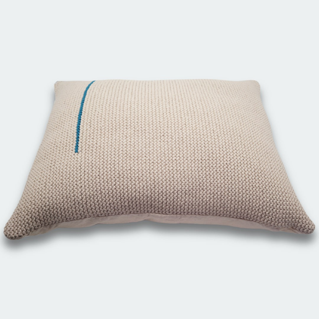 Calynda Handknitted Cushion Cover Set, cushion cover product photo laid