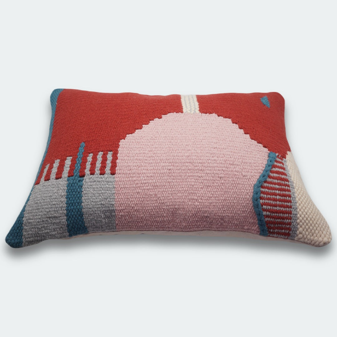 Lukka Handwoven Cotton Cushion Cover, cushion cover product photo laid