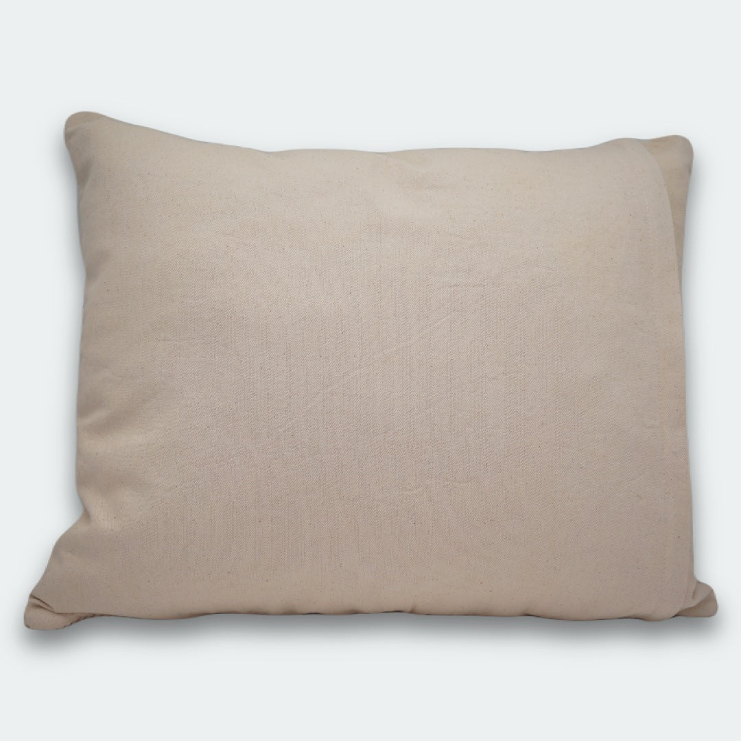 Lukka Handwoven Cotton Cushion Cover, cushion cover product photo back