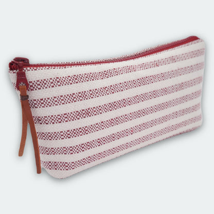 Smyrna Handwoven Makeup/Pouch Bag, clutch cosmetic bag angled