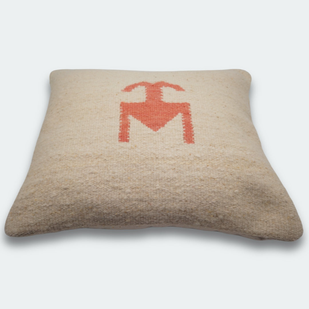 Behram Handcrafted Cushion Cover, cushion cover product photo laid 