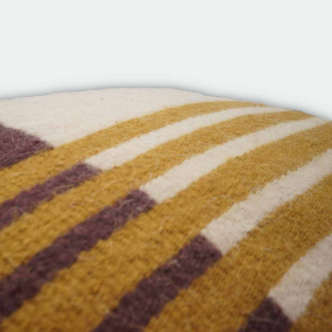 Cyme Handwoven Cushion Cover, cushion cover product photo closeup material